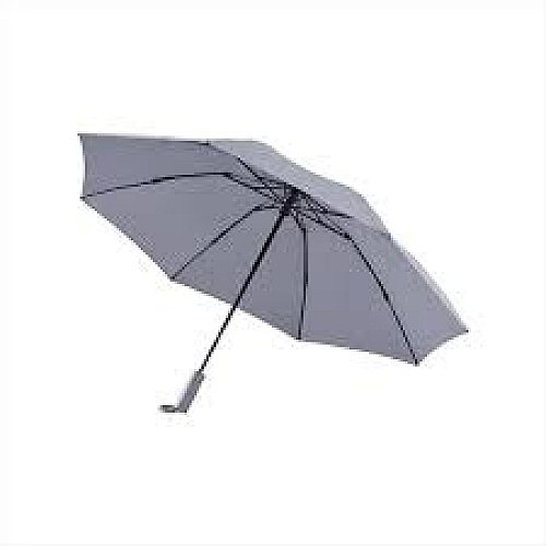 Çətir Umbrella NINETYGO Folding Reverse Umbrella with LED Light Grey