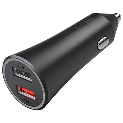 Avtomobil üçün charger Xiaomi Mi 37W Dual-Port Car Charge (Black)