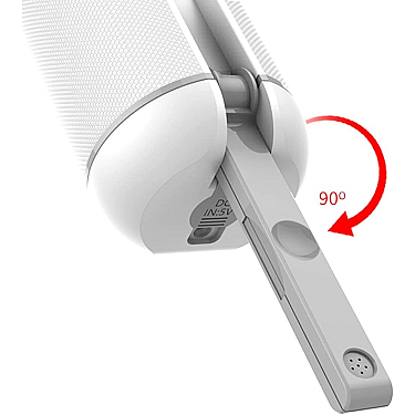 Halo Pocket Travel Bidet Sprayer Gray