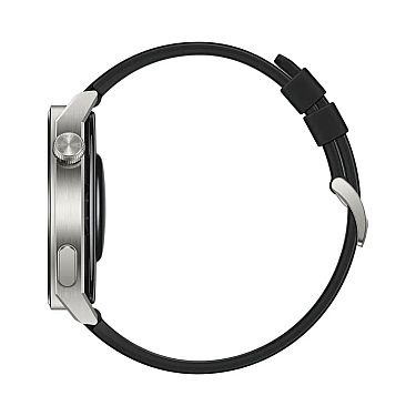 Smart saat HUAWEI GT 3 Pro 46mm NFC Light Titanium Case Black