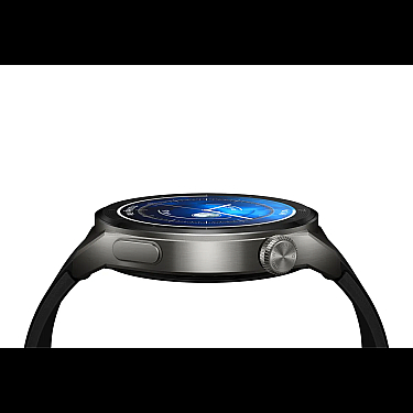Smart saat HUAWEI GT 3 Pro 46mm NFC Light Titanium Case Black