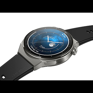 Smart saat HUAWEI GT 3 Pro 46mm NFC Light Titanium Case Black