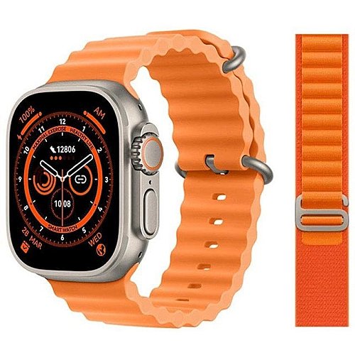 Smart saat W&amp;O X8 Ultra Orange